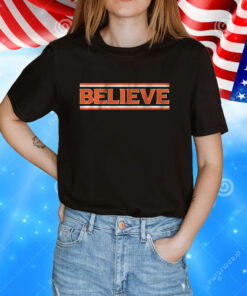 Believe Cleveland Football Tee Shirts