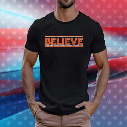 Believe Cleveland Football T-Shirts