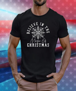 Believe In The Magic Christmas Casual TShirts