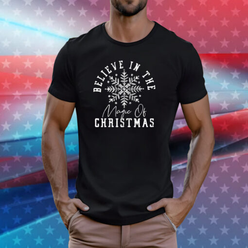 Believe In The Magic Christmas Casual TShirts