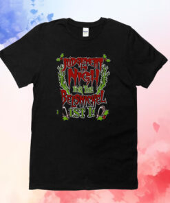 Belsnickel Judgement Is Nigh Funny Christmas Gothic Horror T-Shirt