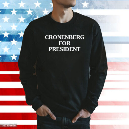 Bendavid Grabinski Cronenberg For President Sweatshirt