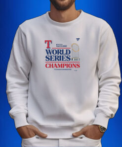 Celebrate the Texas Rangers’ Historic Victory with Official 2023 World Series Champions Tee Shirt