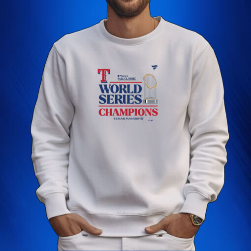 Celebrate the Texas Rangers’ Historic Victory with Official 2023 World Series Champions Tee Shirt