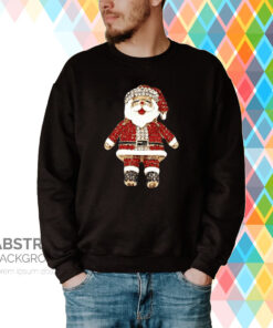 Christmas Santa Claus Print Casual Shirts