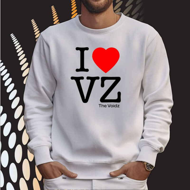 Cultrecords The Voidz I Heart Vz Tee Shirt