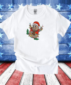 Cute Santa Gus Christmas Lights T-Shirt