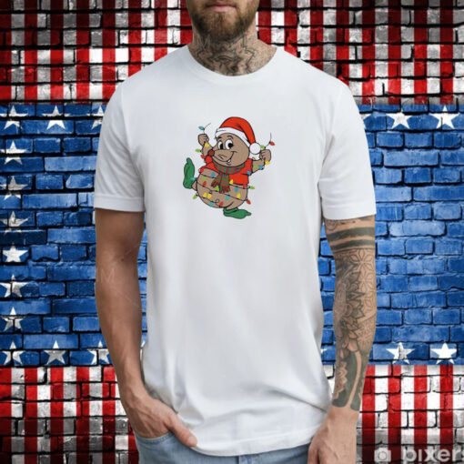 Cute Santa Gus Christmas Lights T-Shirts