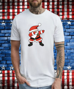 Dancing Dabbing Santa Claus Christmas T-Shirts