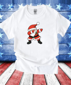 Dancing Dabbing Santa Claus Christmas T-Shirt