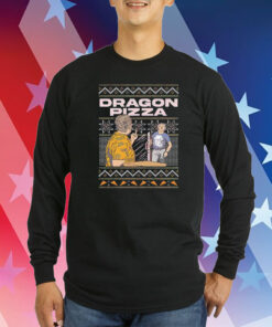 David Portnoy Dragon Pizza Ugly Christmas TShirt