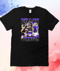 Dillon Johnson Washington Huskies Football T-Shirt
