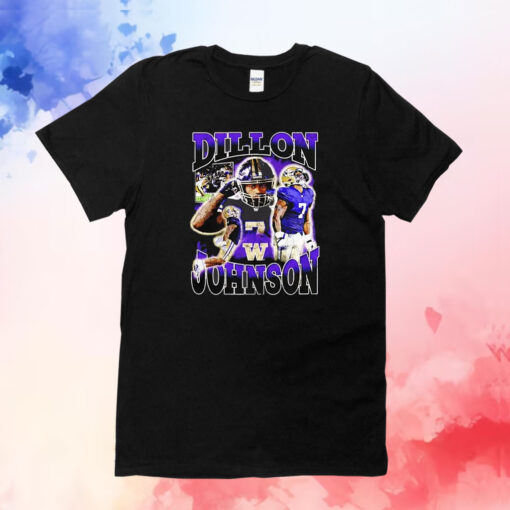 Dillon Johnson Washington Huskies Football T-Shirt