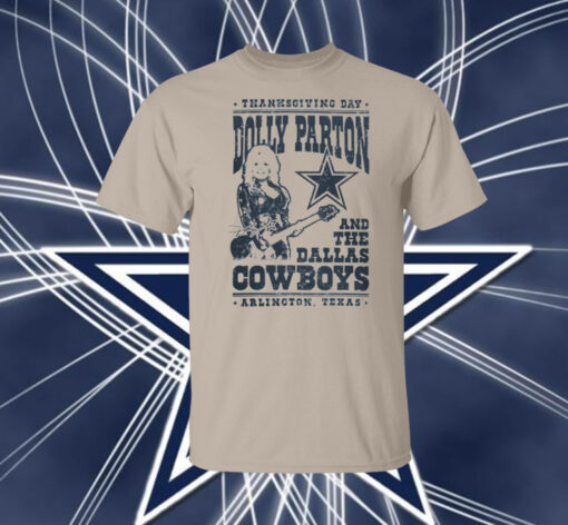 Dolly Parton Dallas Cowboys Hoodie TShirt