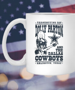 Dolly Parton Dallas Cowboys Sweatshirt Mug