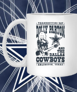 Dolly Parton Dallas Cowboys Mug