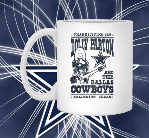 Dolly Parton Dallas Cowboys Mug