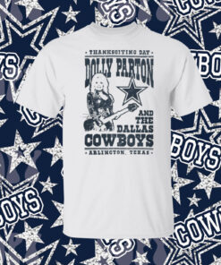 Dolly Parton Dallas Cowboys Texas Longsleeve Tee Shirt