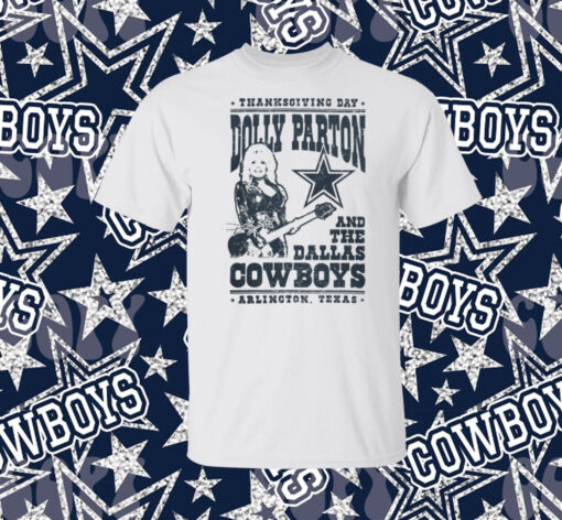 Dolly Parton Dallas Cowboys Texas Longsleeve Tee Shirt