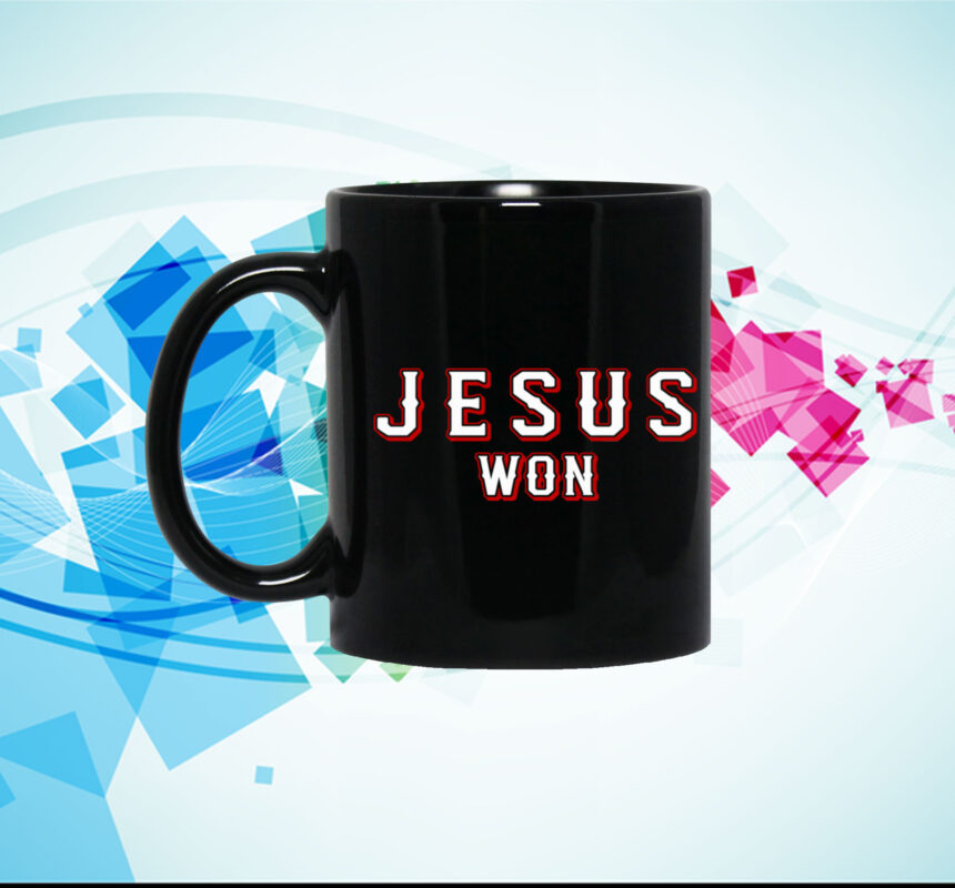 Evan Carter Jesus Won Mug