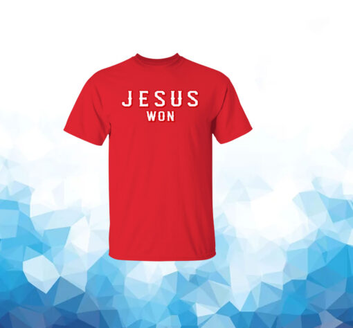 Evan Carter Jesus Won Unisex Shirts