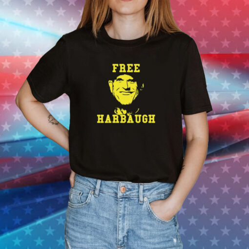 Free Harbaugh Tee Shirt