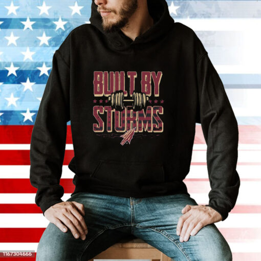 Garnet And Gold Built By Storms Hoodie T-Shirt