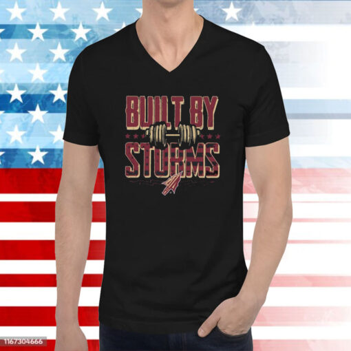 Garnet And Gold Built By Storms Hoodie T-Shirts