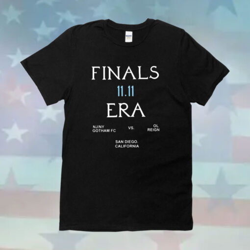 Gotham Fc 11.11 Finals Era Tee Shirts