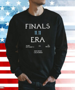 Gotham Fc 11.11 Finals Era T-Shirts