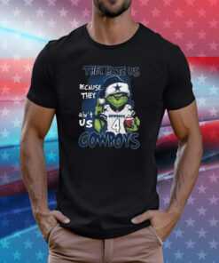 Grinch They Hate Us Because They Ain’t Us Cowboys T-Shirts