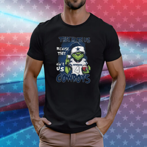 Grinch They Hate Us Because They Ain’t Us Cowboys T-Shirts