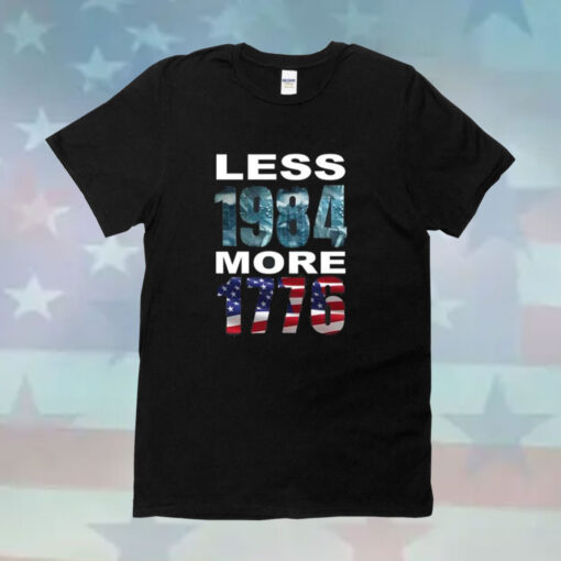 Hi-Rez The Rapper Less 1984 More 1776 T-Shirt