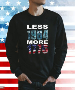 Hi-Rez The Rapper Less 1984 More 1776 TShirts