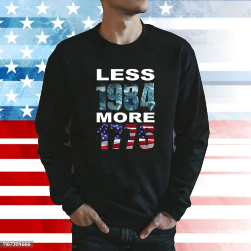 Hi-Rez The Rapper Less 1984 More 1776 TShirts