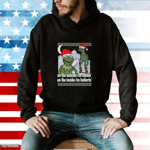 Hootin' & Hollerin' At Christmas Hoodie T-Shirts