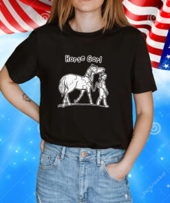 Horse Gorl Tee Shirts