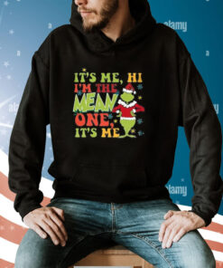 It’S Me Hi I’M The Mean One It’S Me Print Casual Hoodie T-Shirt