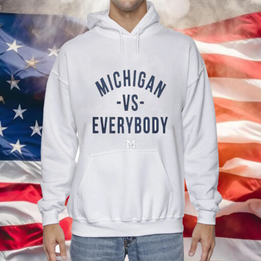 Original Jim Harbaugh Michigan Vs Everybody Shirts Hoodie