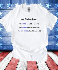 Joe Biden Has The Mind Of A 90 Year Old T-Shirt