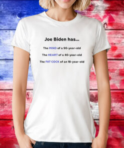 Joe Biden Has The Mind Of A 90 Year Old TShirt