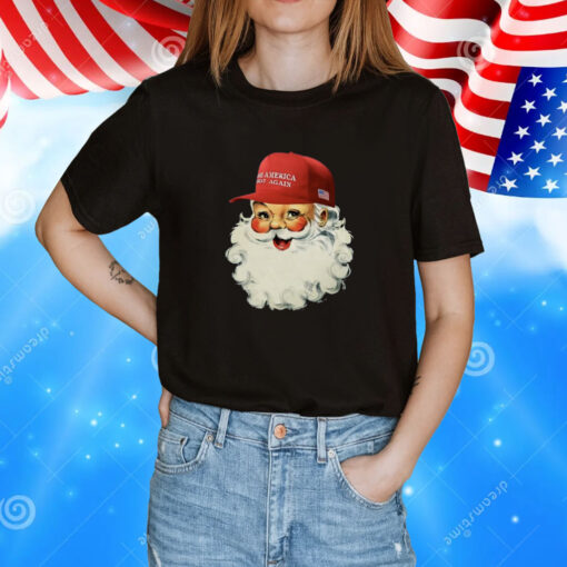 Maga Santa Screen Print High Heat Transfer Hoodie T-Shirt