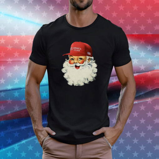 Maga Santa Screen Print High Heat Transfer Hoodie T-Shirts