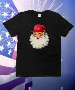 Maga Santa Screen Print High Heat Transfer T136 T-Shirt