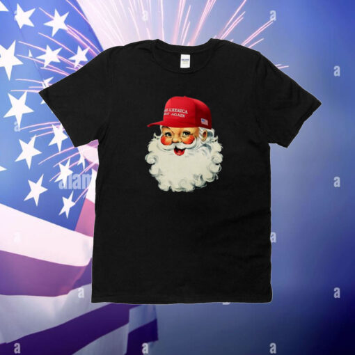 Maga Santa Screen Print High Heat Transfer T136 T-Shirt