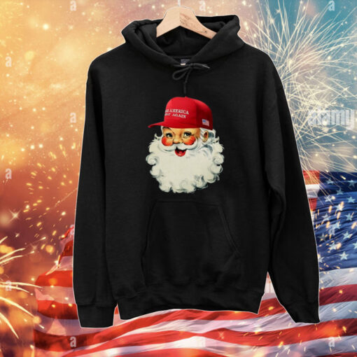 Maga Santa Screen Print High Heat Transfer T136 T-Shirt