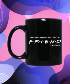 Matthew Perry The One Where We All Lost A Friend White Mugs