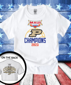 Purdue Boilermakers 2023 Maui Invitational Champions Hoodie T-Shirt