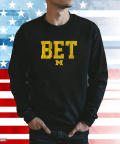 Official Michigan Football BET Tee Shirt