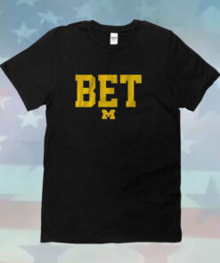 Official Michigan Football BET T-Shirt